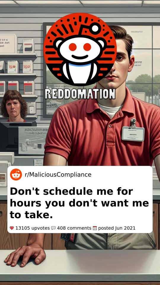 Don't schedule me for hours you don't want me to take.