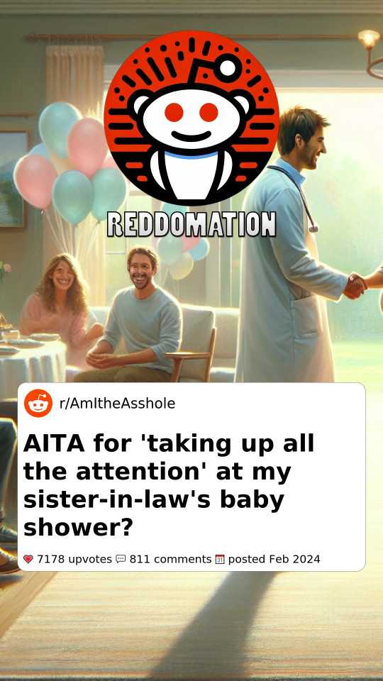 Am I the A-hole for 'taking up all the attention' at my SIL's baby shower?