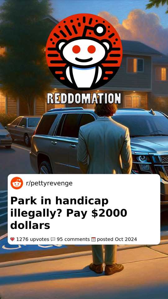 Park in handicap illegally? Pay $2000 dollars