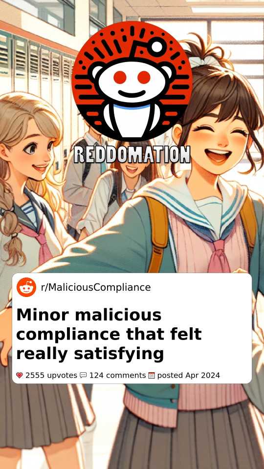 Minor malicious compliance that felt really satisfying