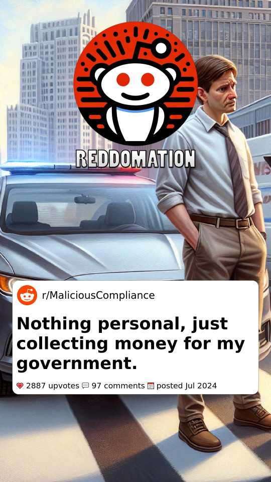 Nothing Personal, Just Collecting Money for My Government