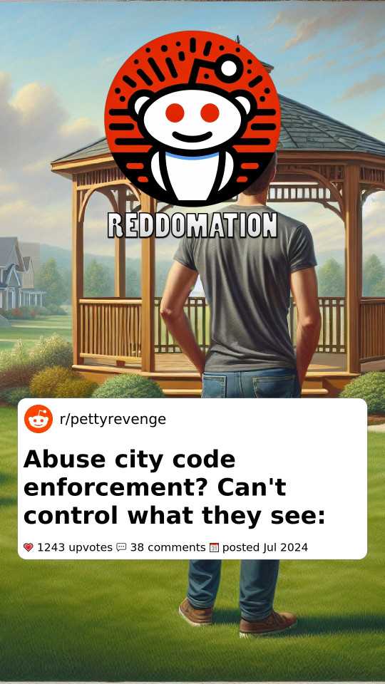 Abuse city code enforcement? Can't control what they see: