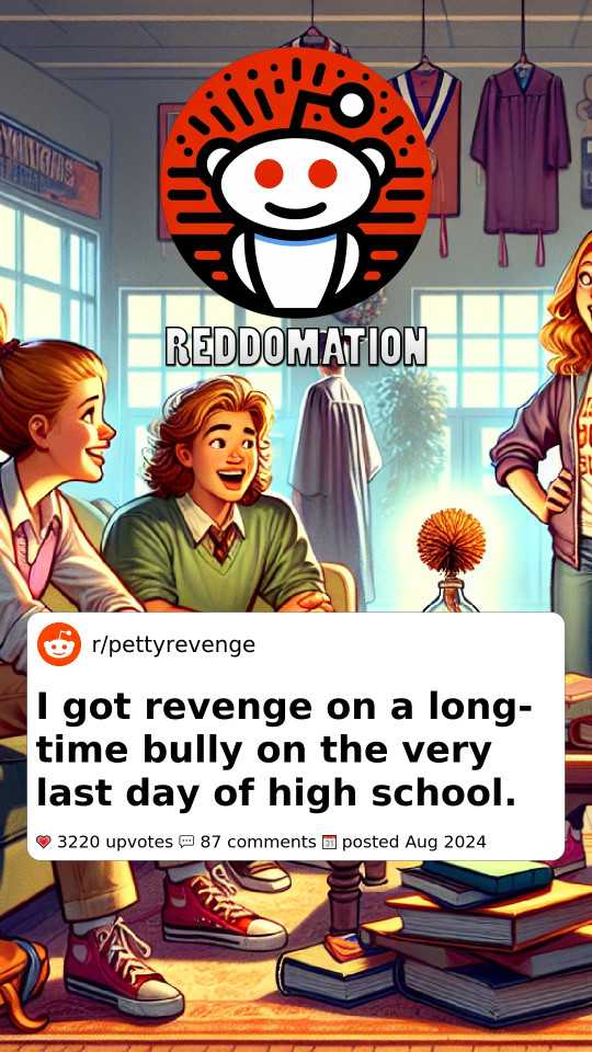 I got revenge on a long-time bully on the very last day of high school.