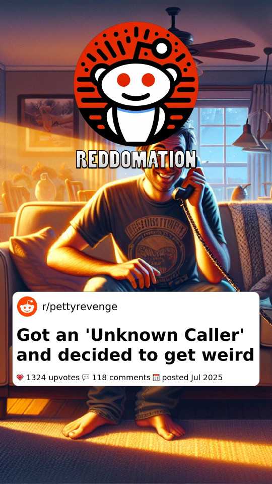 Got an 'Unknown Caller' and decided to get weird