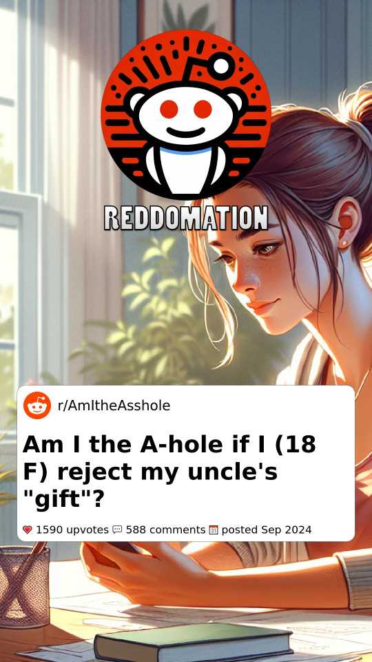 Am I the A-hole if I (18 F) reject my uncle's 