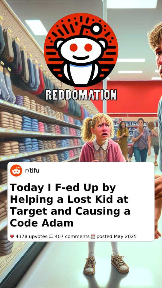 Today I F-ed Up by Helping a Lost Kid at Target and Causing a Code Adam