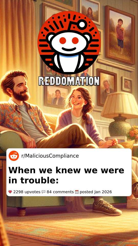 When we knew we were in trouble: