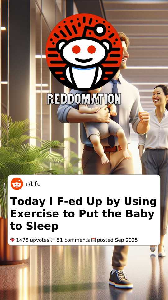 Today I F-ed Up by Using Exercise to Put the Baby to Sleep
