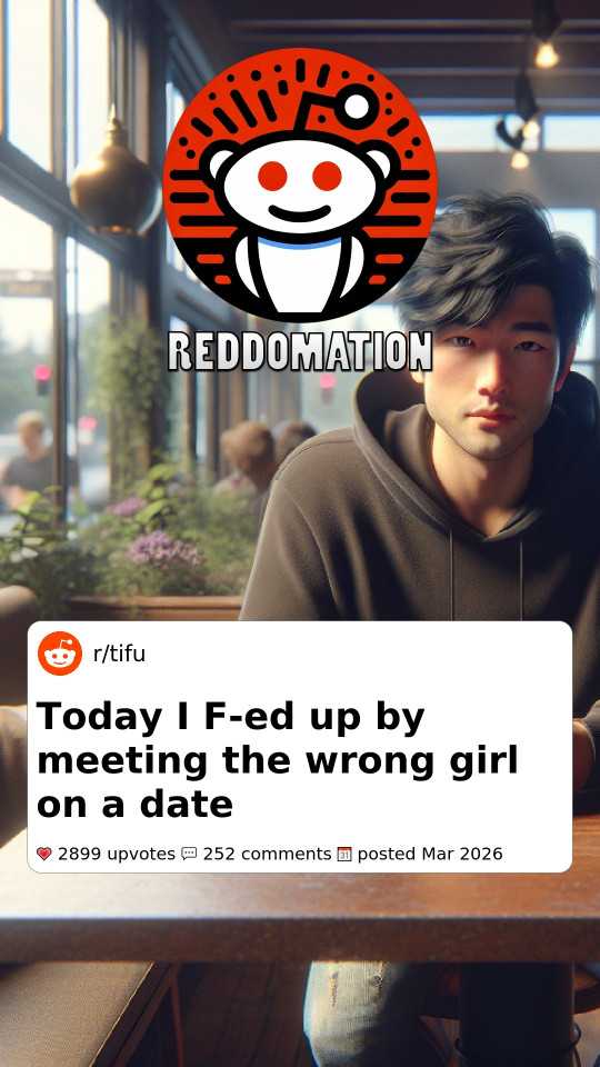 Today I F-ed up by meeting the wrong girl on a date