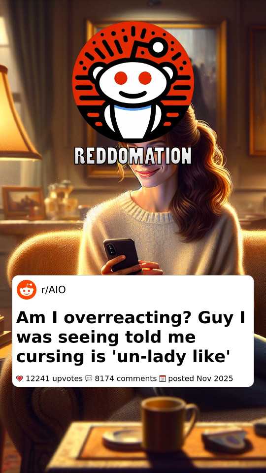 Am I overreacting? Guy I was seeing told me cursing is 'un-lady like'