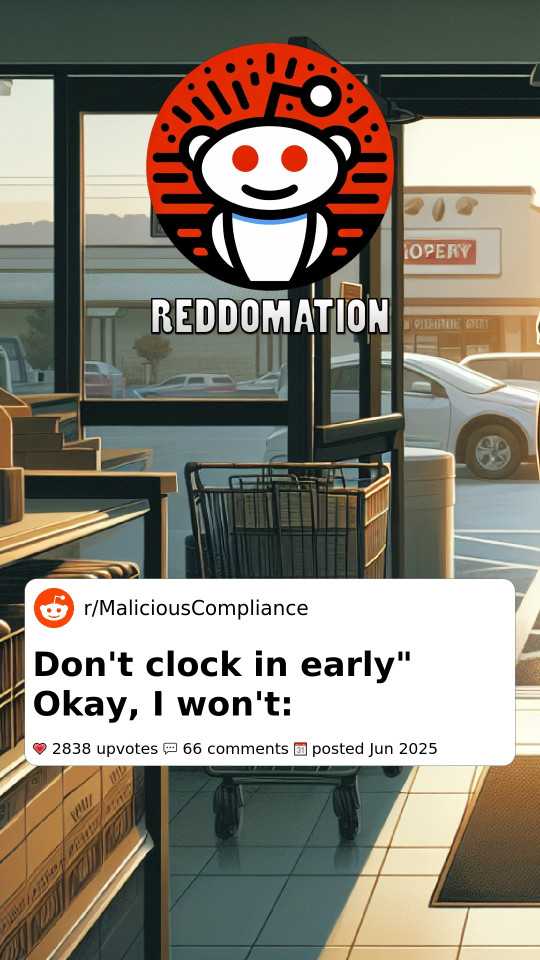 Don't clock in early