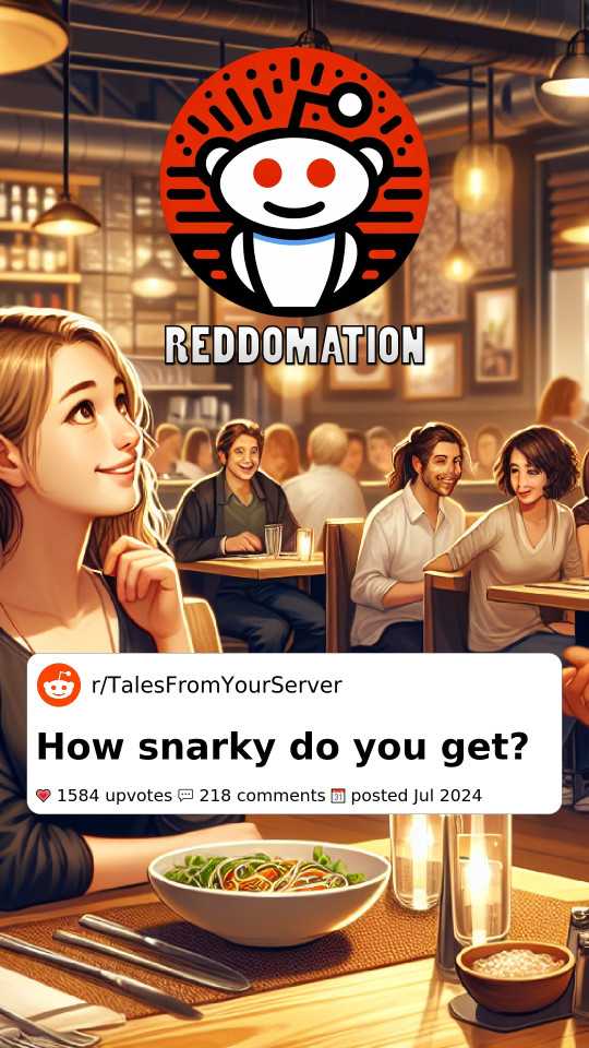 How snarky do you get?