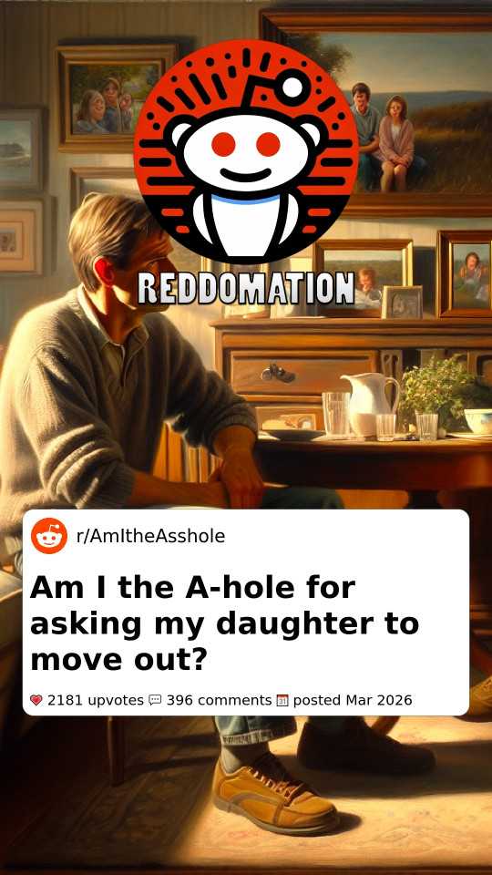 Am I the A-hole for asking my daughter to move out?