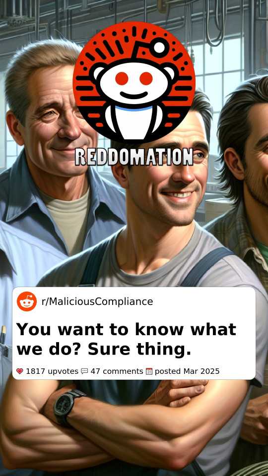 You want to know what we do? Sure thing.