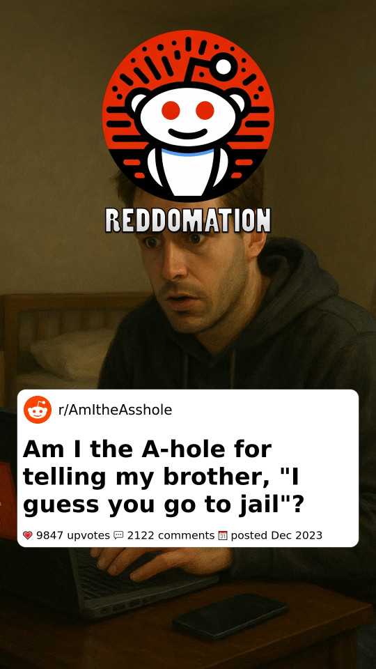 Am I the A-hole for telling my brother, 