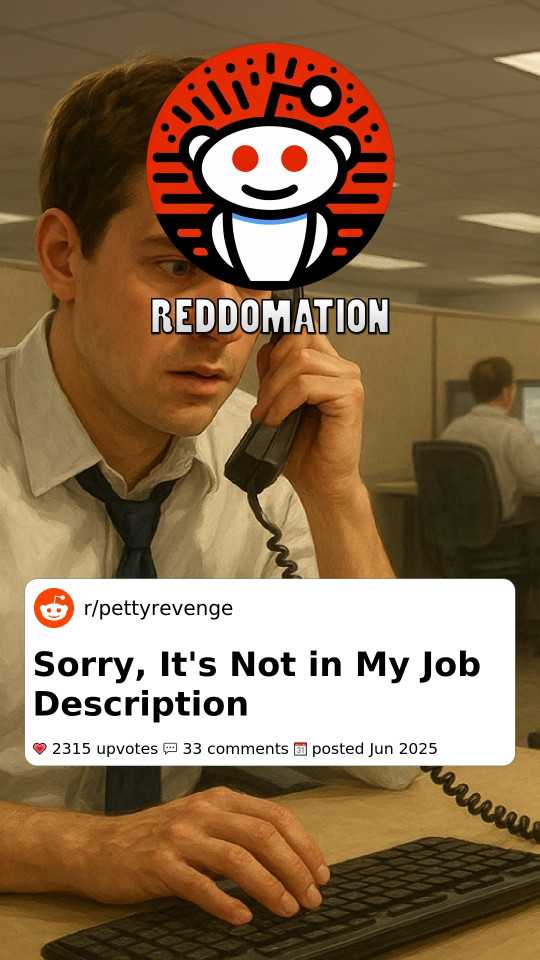 Sorry, It's Not in My Job Description