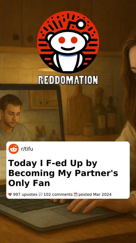 Today I F-ed Up by Becoming My Partner's Only Fan