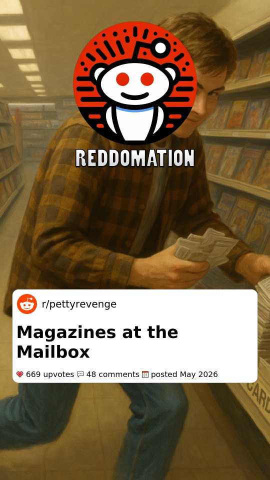 Magazines at the Mailbox