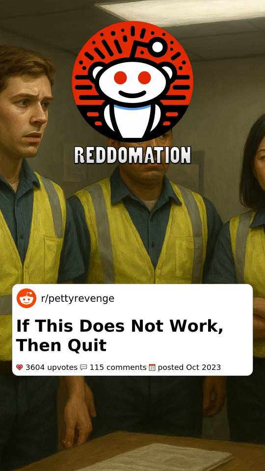 If This Does Not Work, Then Quit
