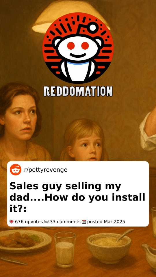 Sales guy selling my dad....How do you install it?: