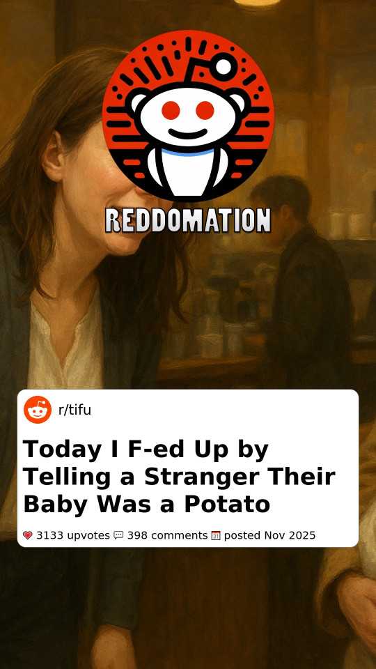 Today I F-ed Up by Telling a Stranger Their Baby Was a Potato