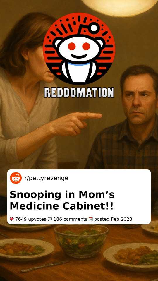 Snooping in Mom’s Medicine Cabinet!!