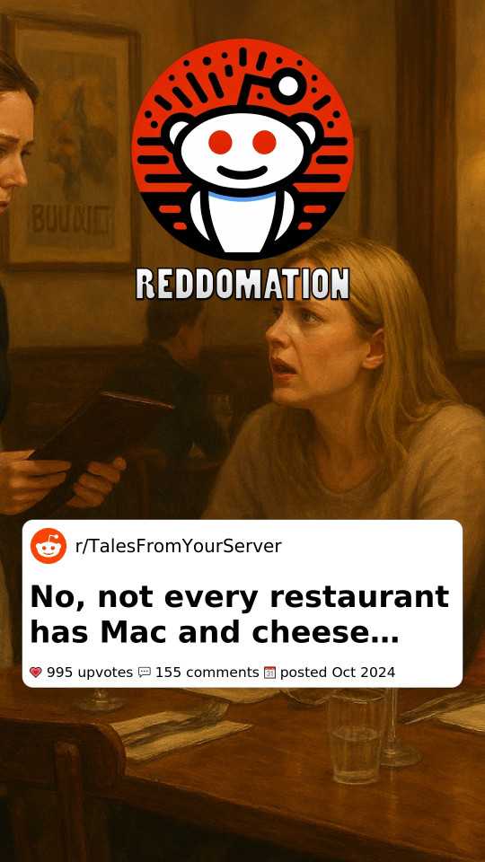 No, not every restaurant has Mac and cheese…