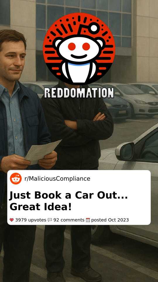 Just Book a Car Out... Great Idea!