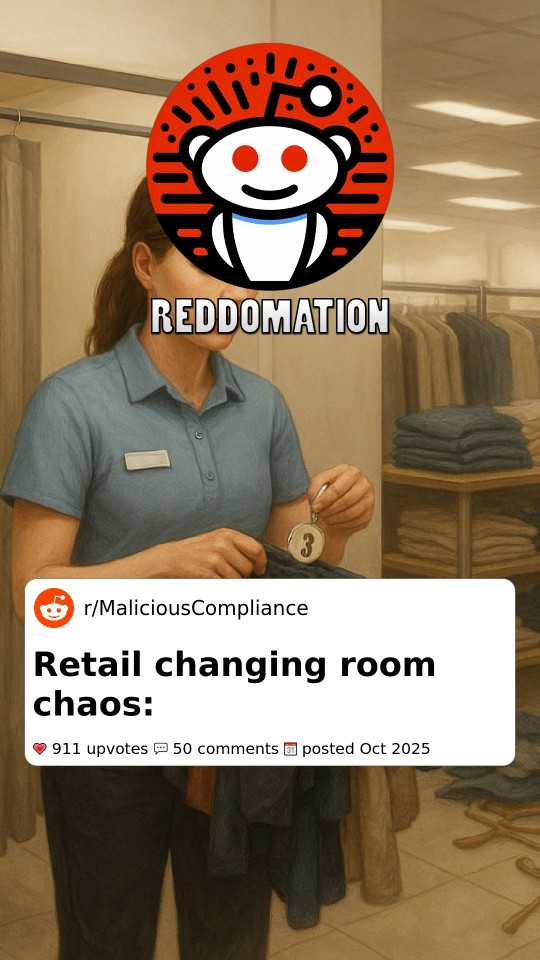 Retail changing room chaos: