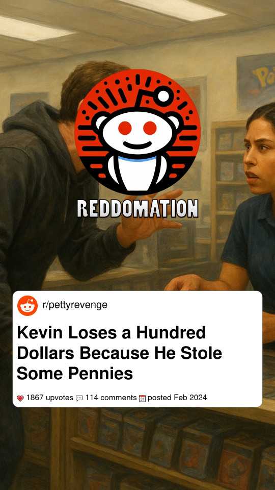 Kevin Loses a Hundred Dollars Because He Stole Some Pennies
