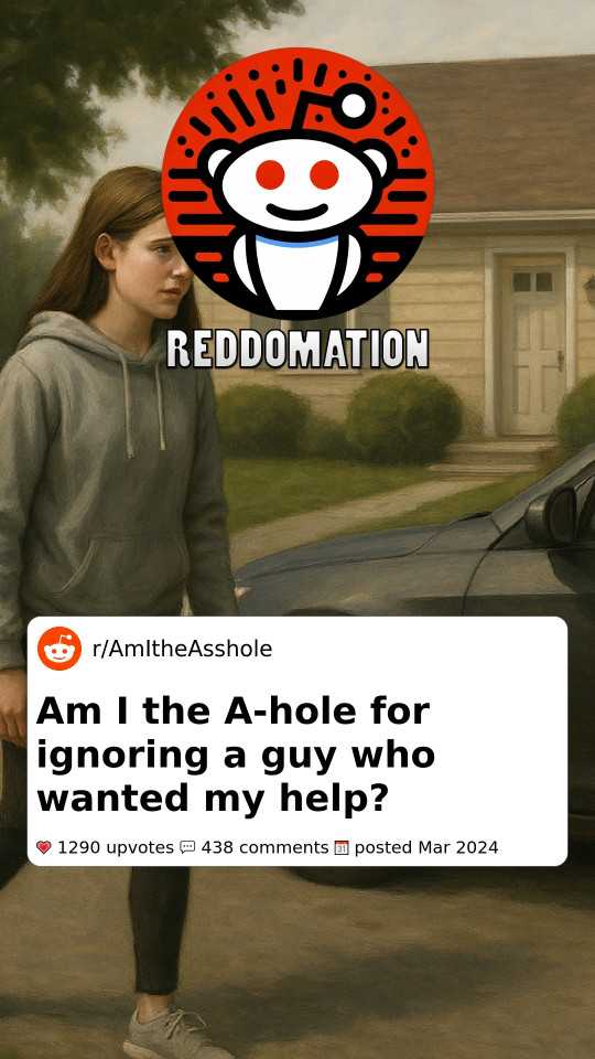 Am I the A-hole for ignoring a guy who wanted my help?