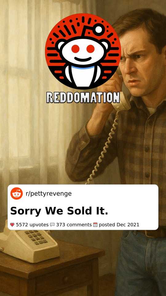 Sorry We Sold It.