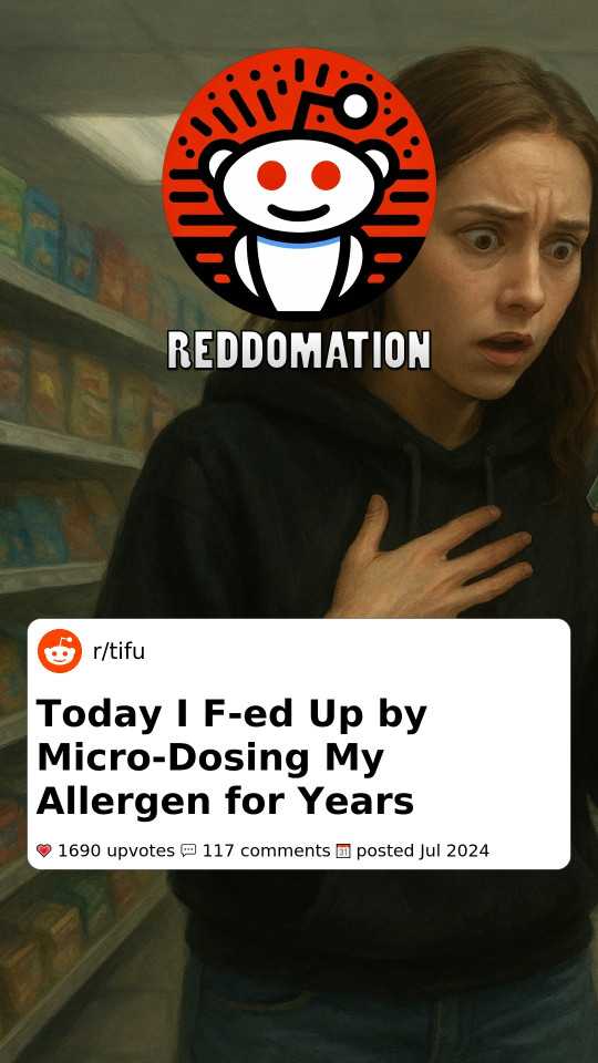 Today I F-ed Up by Micro-Dosing My Allergen for Years