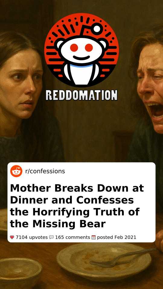 Mother Breaks Down at Dinner and Confesses the Horrifying Truth of the Missing Bear