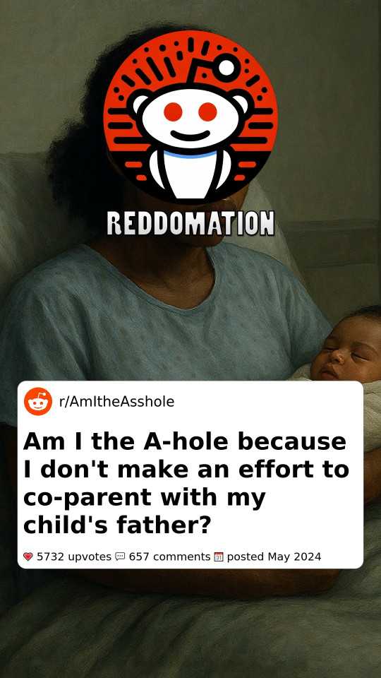 Am I the A-hole because I don't make an effort to co-parent with my child's father?
