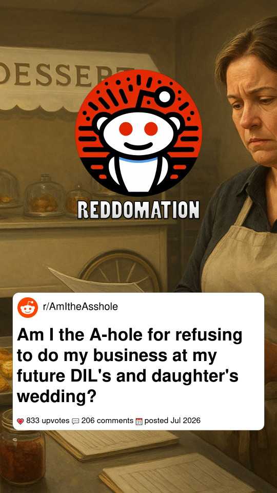 Am I the A-hole for refusing to do my business at my future DIL's and daughter's wedding?