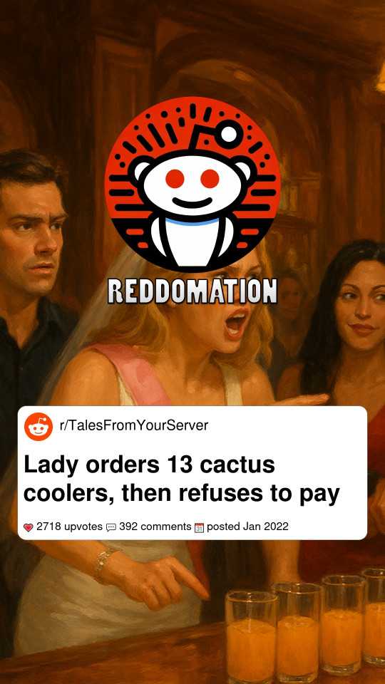 Lady orders 13 cactus coolers, then refuses to pay