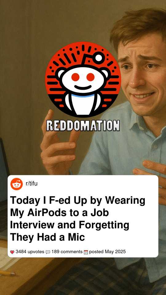 Today I F-ed Up by Wearing My AirPods to a Job Interview and Forgetting They Had a Mic