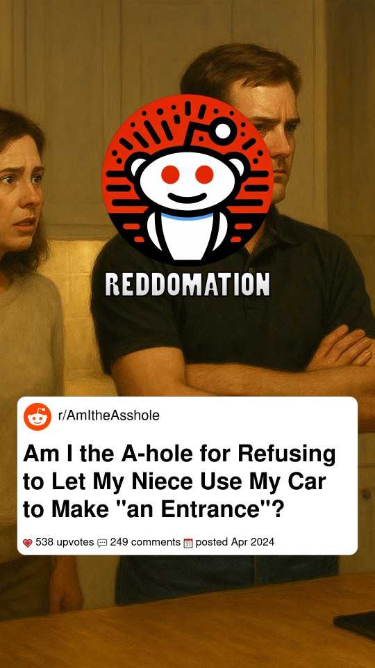 Am I the A-hole for Refusing to Let My Niece Use My Car to Make 