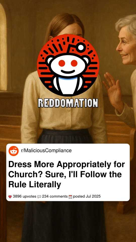 Dress More Appropriately for Church? Sure, I'll Follow the Rule Literally