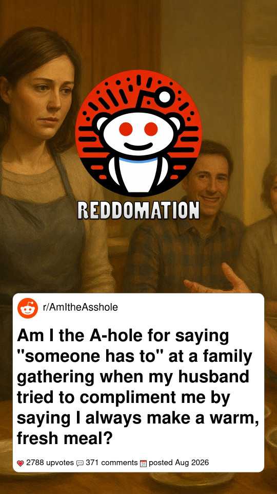 Am I the A-hole for saying 