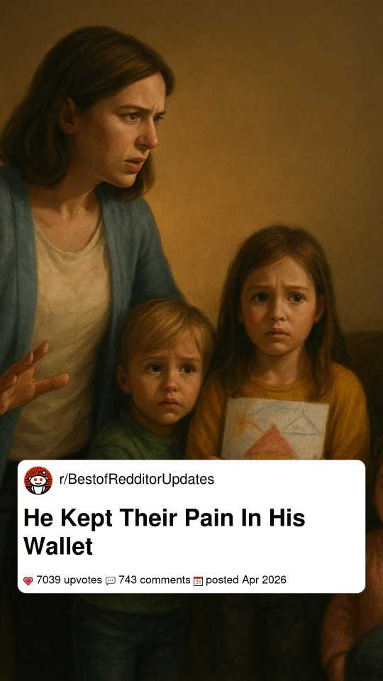 His children were afraid of him, but he thought he was just being funny.