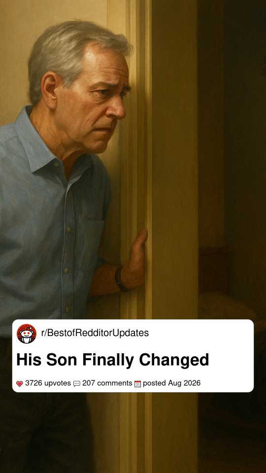 He asked his adult son to leave for one night—and accidentally changed his entire life.
