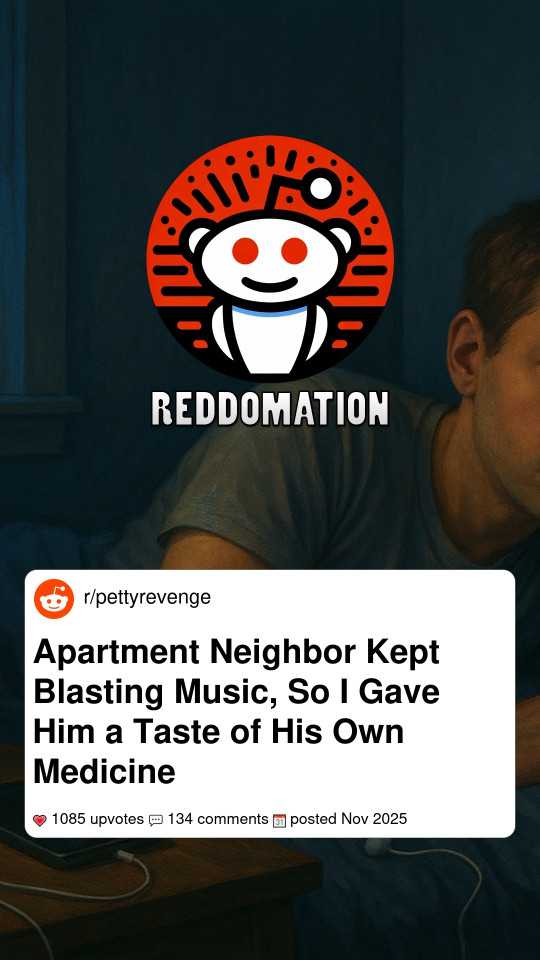 Apartment Neighbor Kept Blasting Music, So I Gave Him a Taste of His Own Medicine