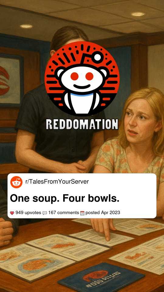 One soup. Four bowls.