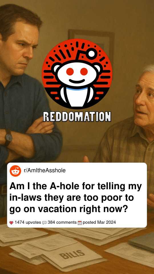 Am I the A-hole for telling my in-laws they are too poor to go on vacation right now?