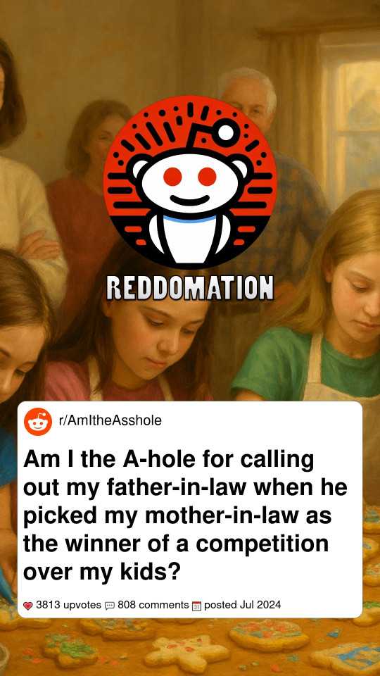 Am I the A-hole for calling out my father-in-law when he picked my mother-in-law as the winner of a competition over my kids?