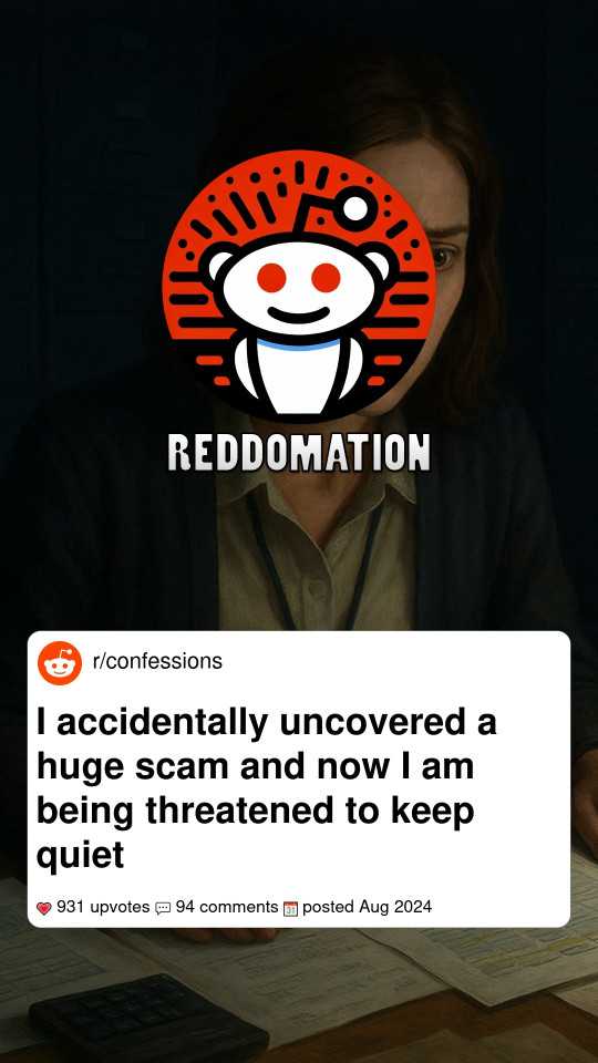 I accidentally uncovered a huge scam and now I am being threatened to keep quiet