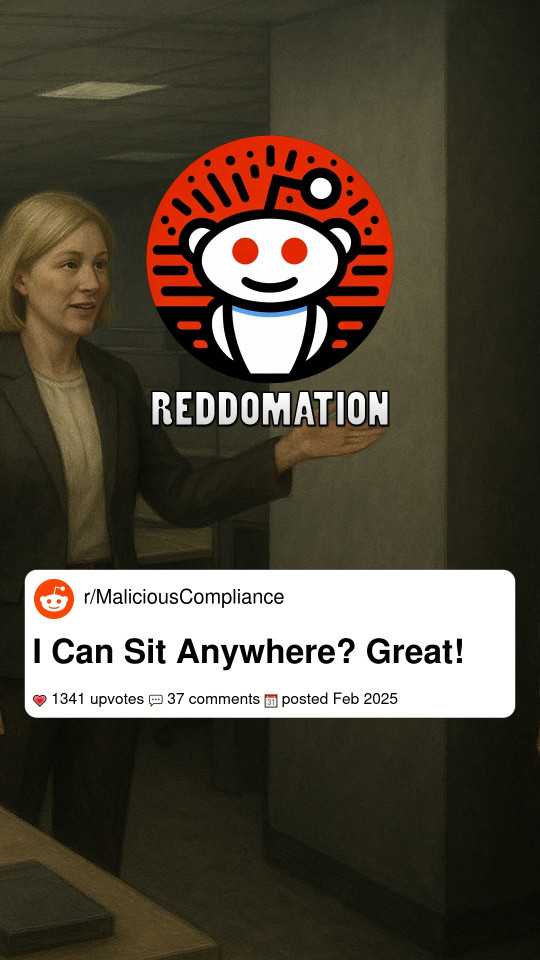 I Can Sit Anywhere? Great!