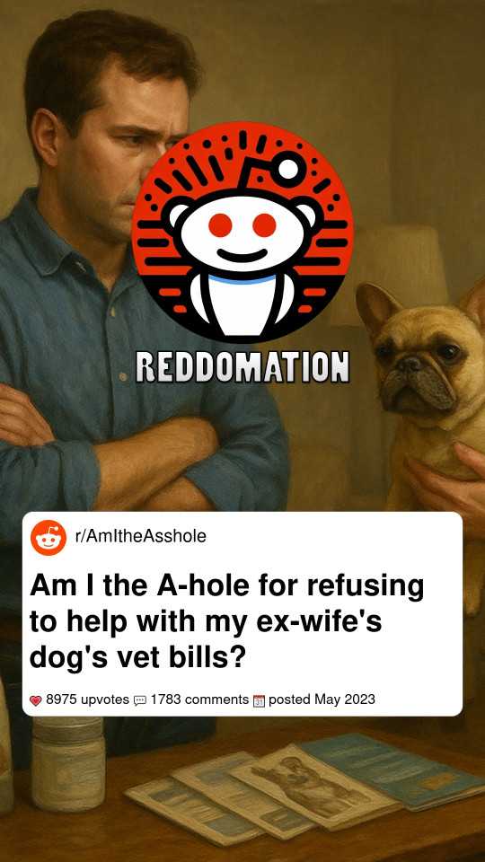 Am I the A-hole for refusing to help with my ex-wife's dog's vet bills?